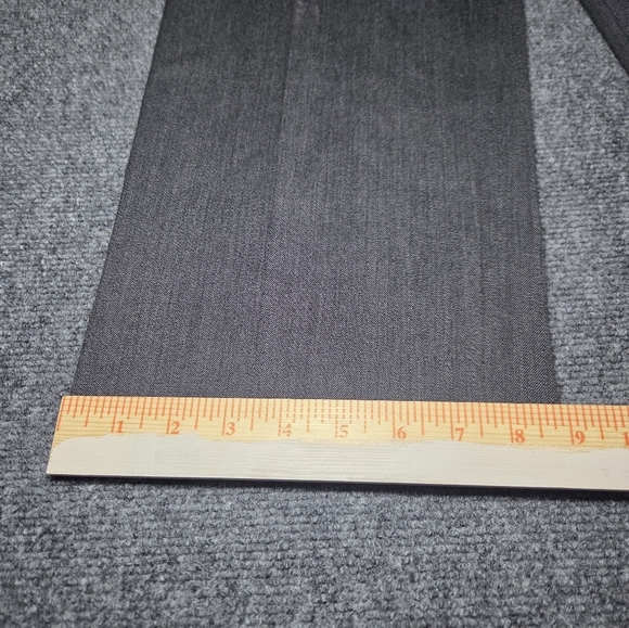 Talbots Gray Wool Wide-Leg Trousers Size 8 - Picture 5 of 8